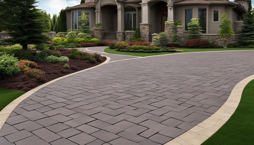 Customized driveway design