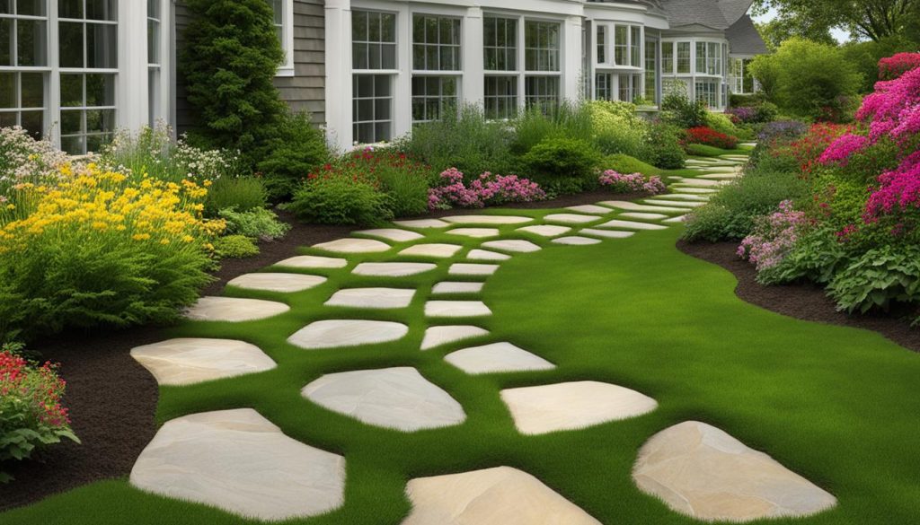 Flagstone Walkway