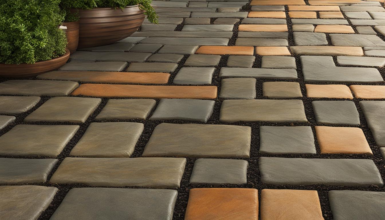 Interlocking vs. flagstone