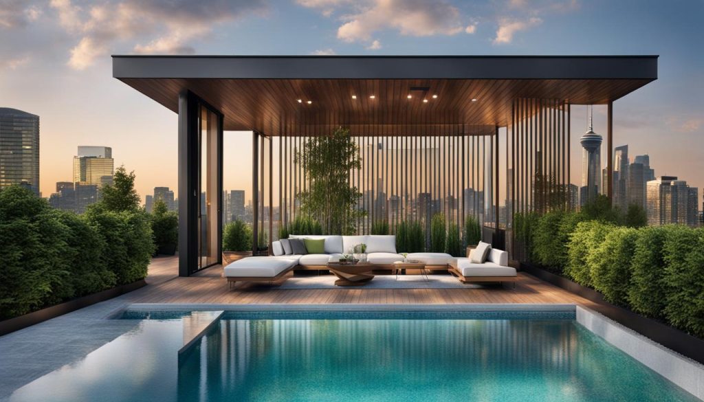 Stylish Outdoor Oasis