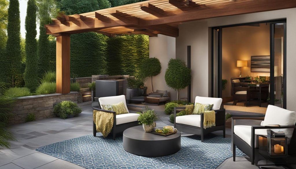 design ideas for interlocking patios