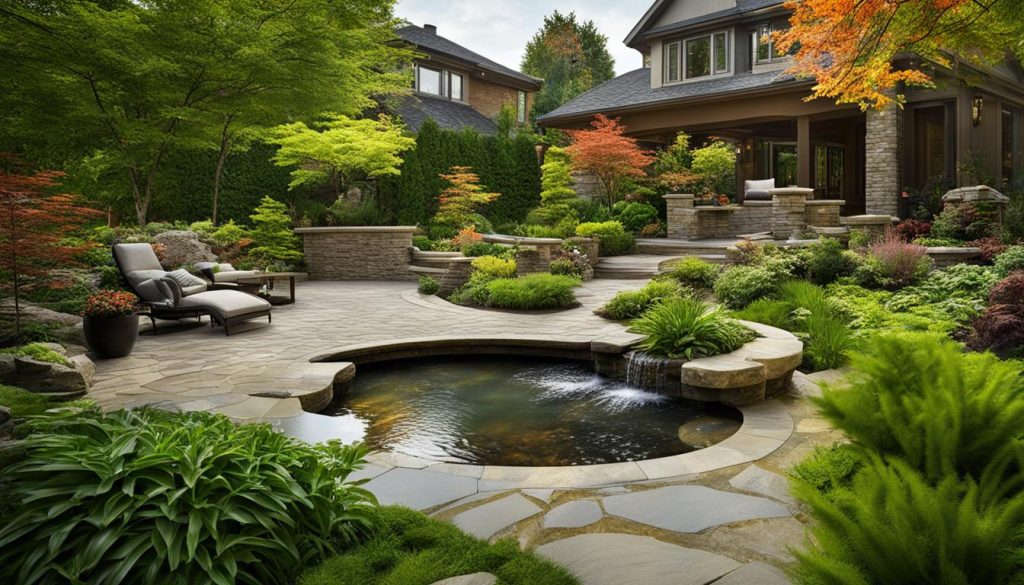 Water Features with Interlocking in Toronto