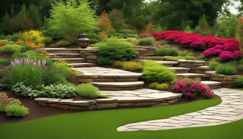 benefits of interlocking and flagstone steps