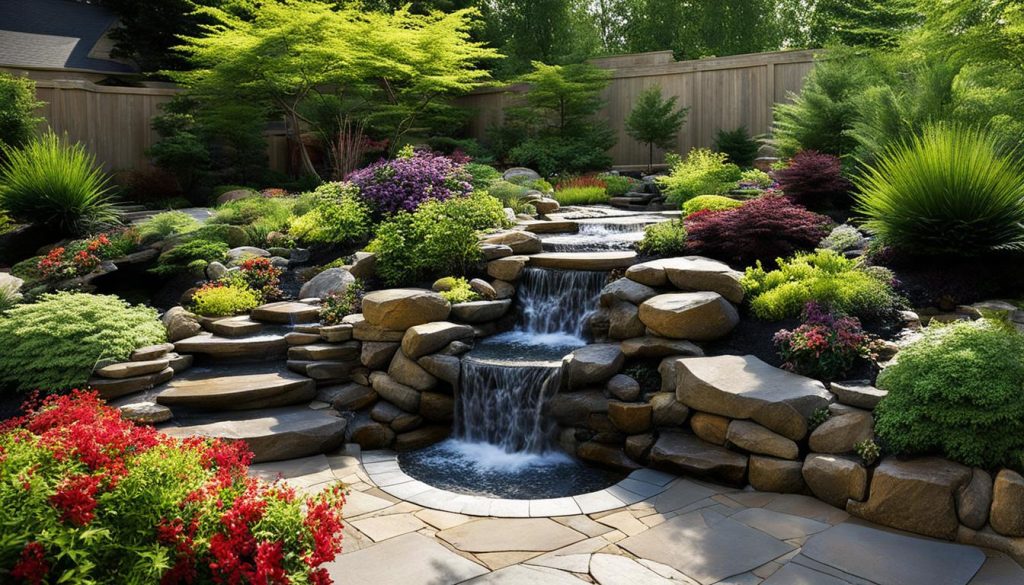 professional installation, water features