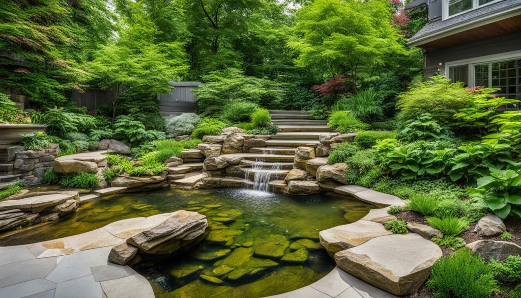 showcasing water features in Toronto