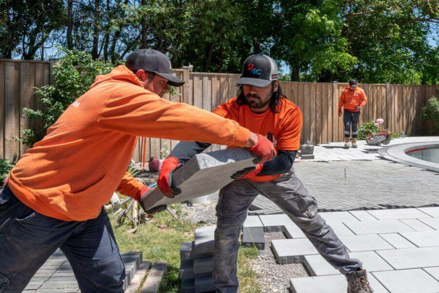 Interlocking paver installation experts Toronto